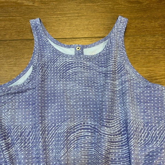 Athleta Girls Play More Romper, Blue Wave, Sleeveless Size XL (14), Summer - Picture 6 of 16